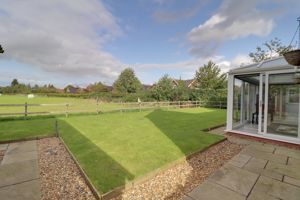Rear Garden With Rural Views- click for photo gallery